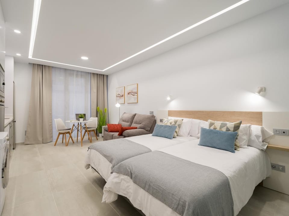 Bed, Bedroom