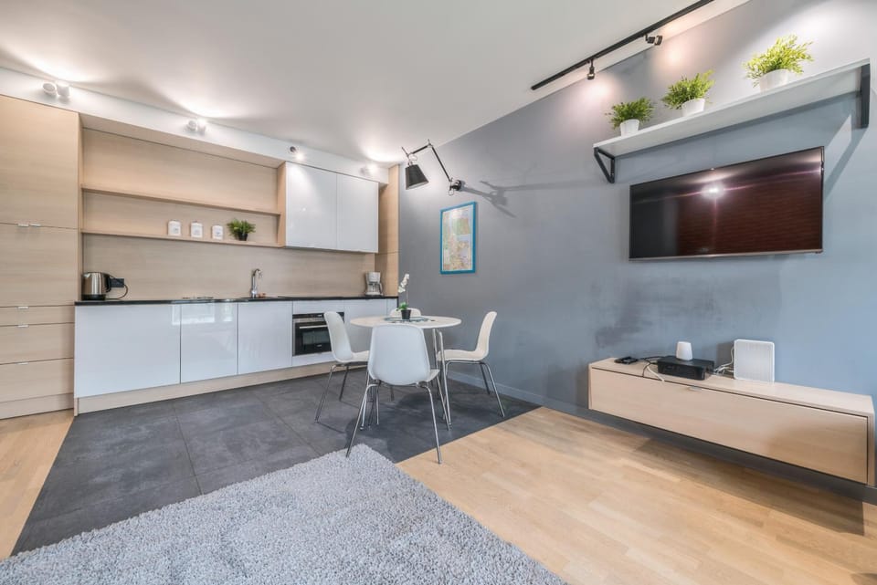 Kitchen or kitchenette, Living room, Seating area, Dining area, pet friendly