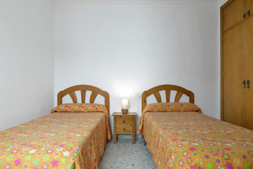 Property building, Living room, Bedroom
