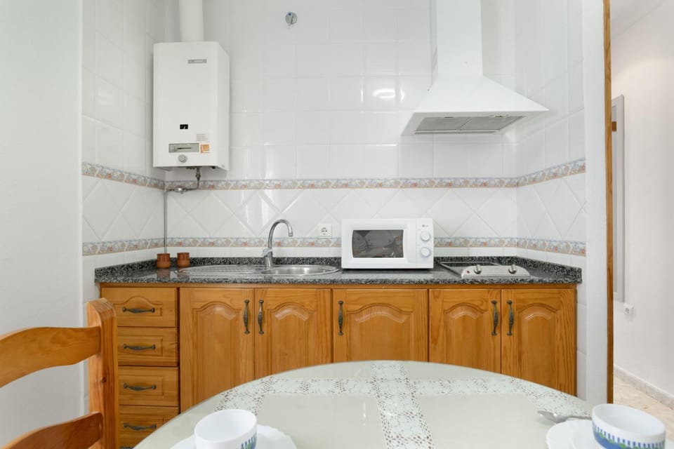 Kitchen or kitchenette, Living room