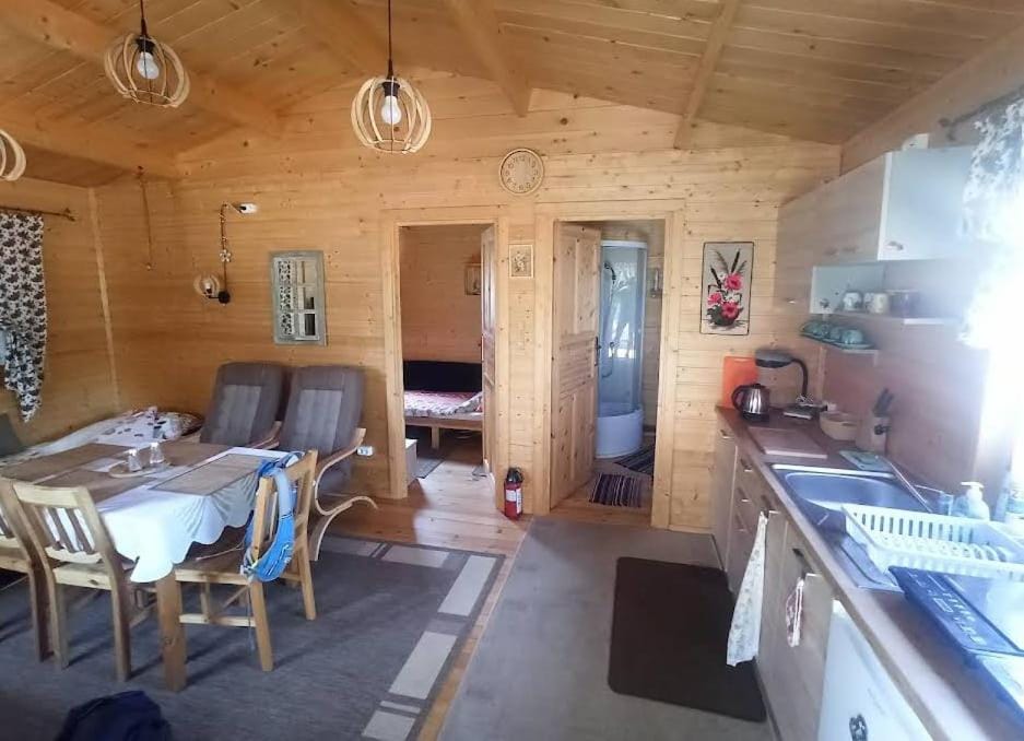 Kitchen or kitchenette, Living room, Seating area, oven, stove