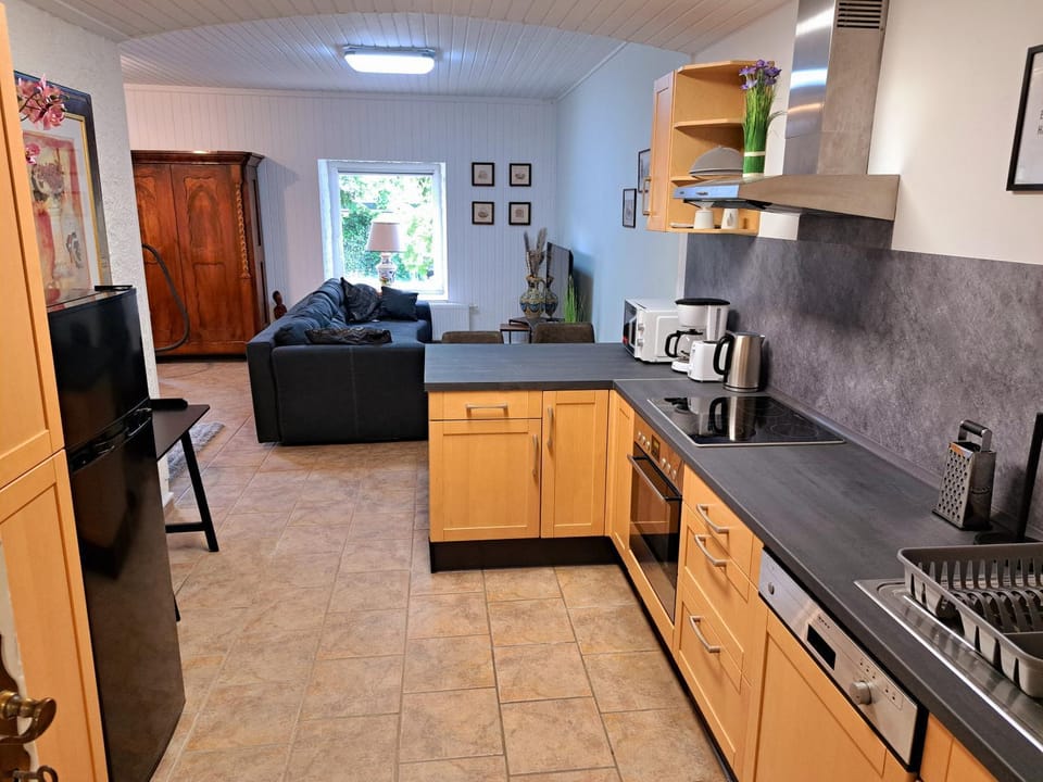 Kitchen or kitchenette, stove, kitchen, kitchen