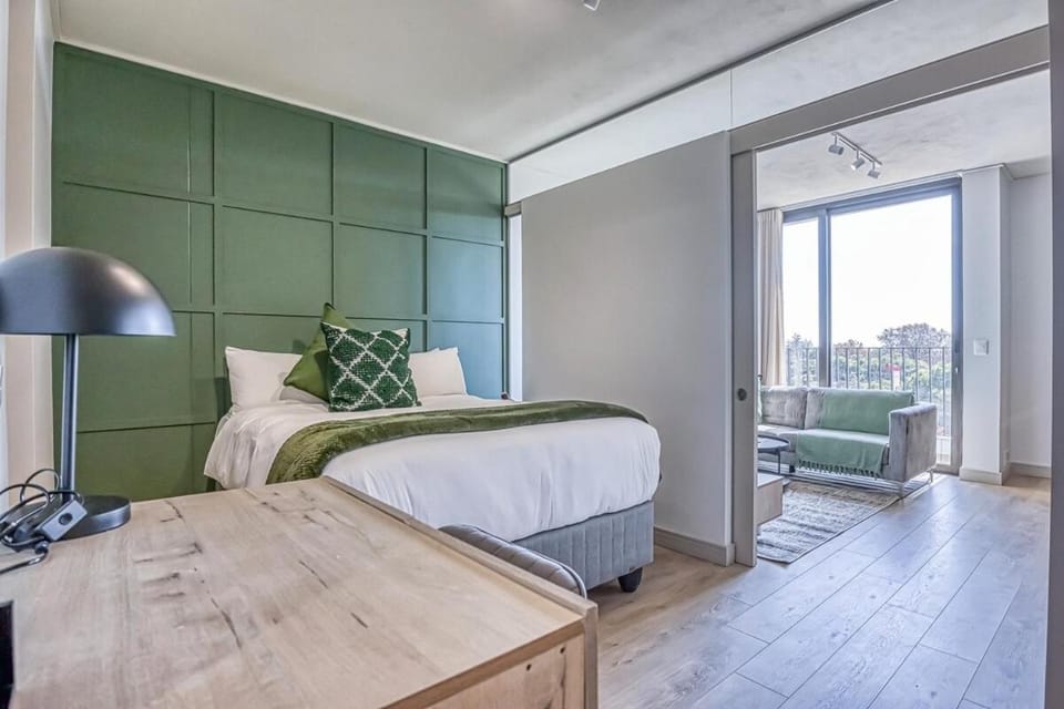 Comfy Unit at One Rosebank Apartment in Johannesburg