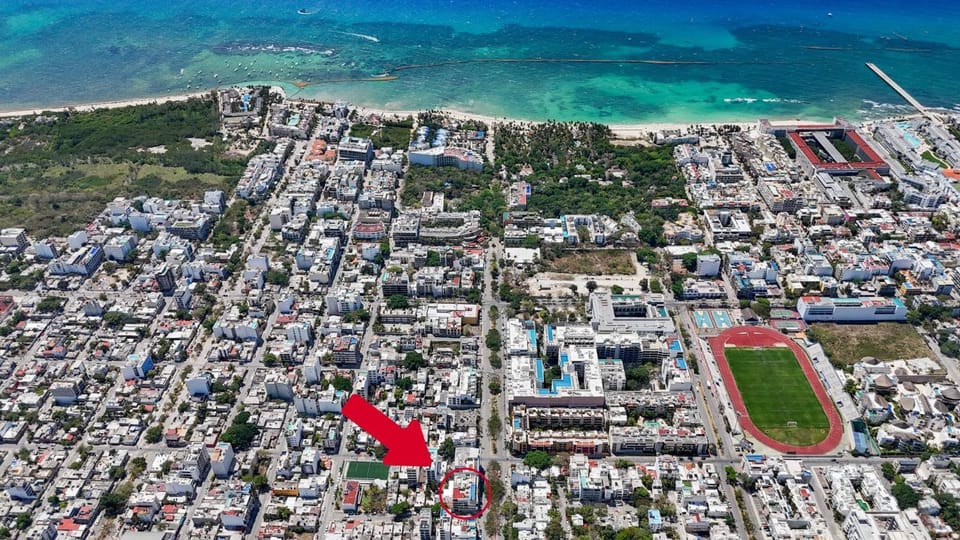 Bird's eye view, Beach