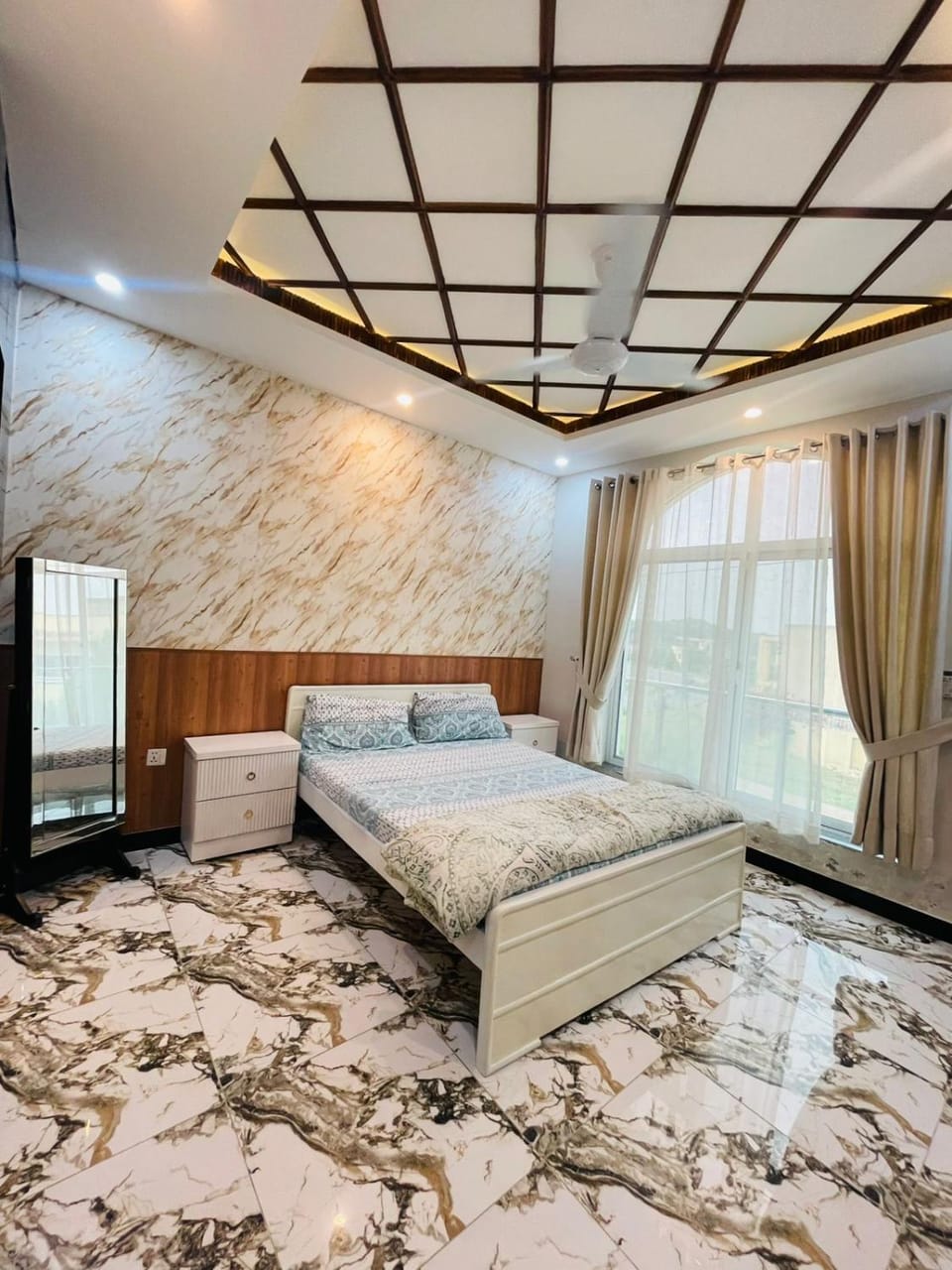 Photo of the whole room, Bedroom