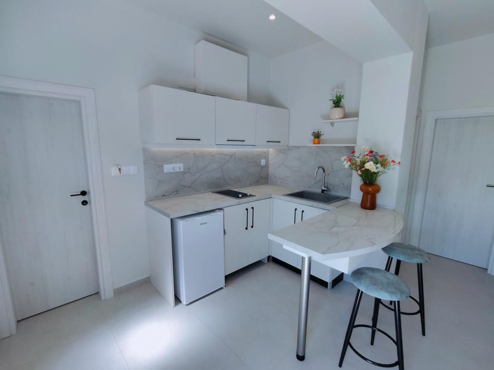 Kitchen or kitchenette, Dining area