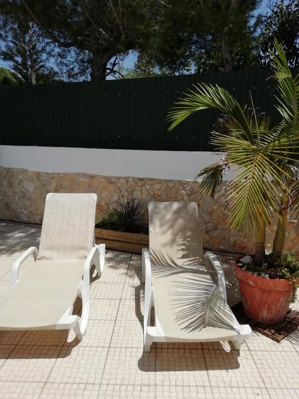 Balcony/Terrace, sunbed