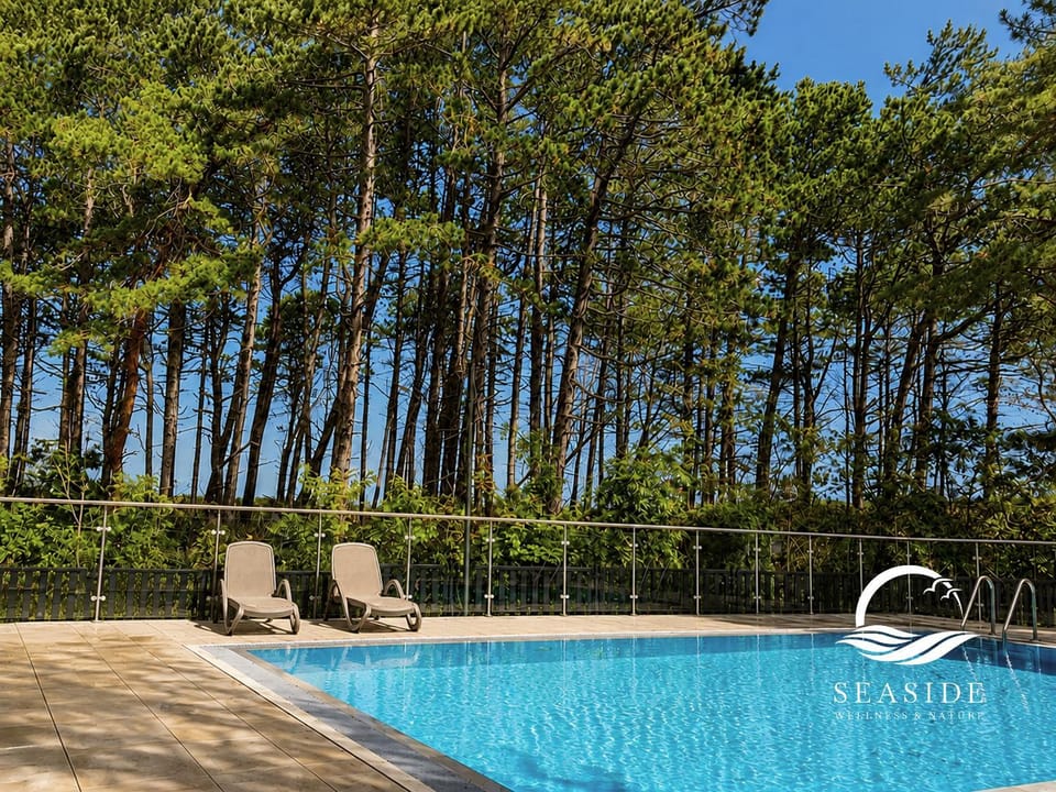 Summer, Swimming pool, sunbed, sunbed