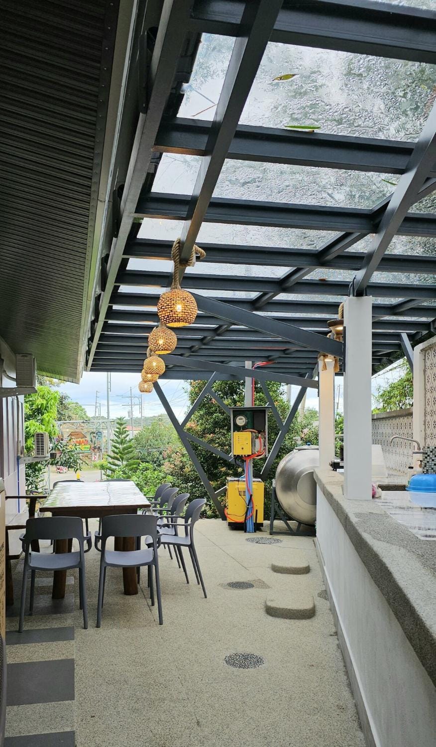 Patio, Garden view