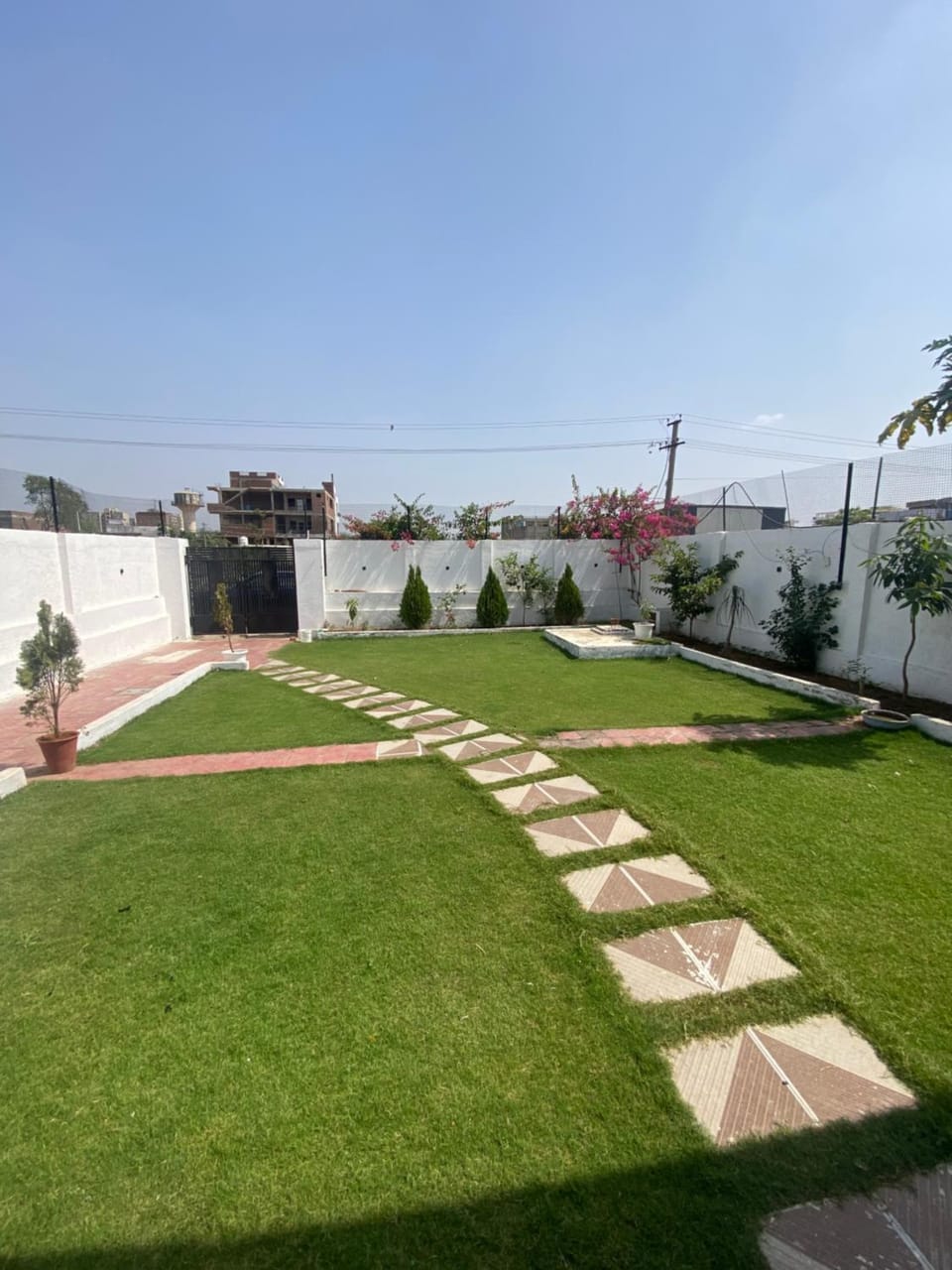 Spring, Day, Garden, Garden view