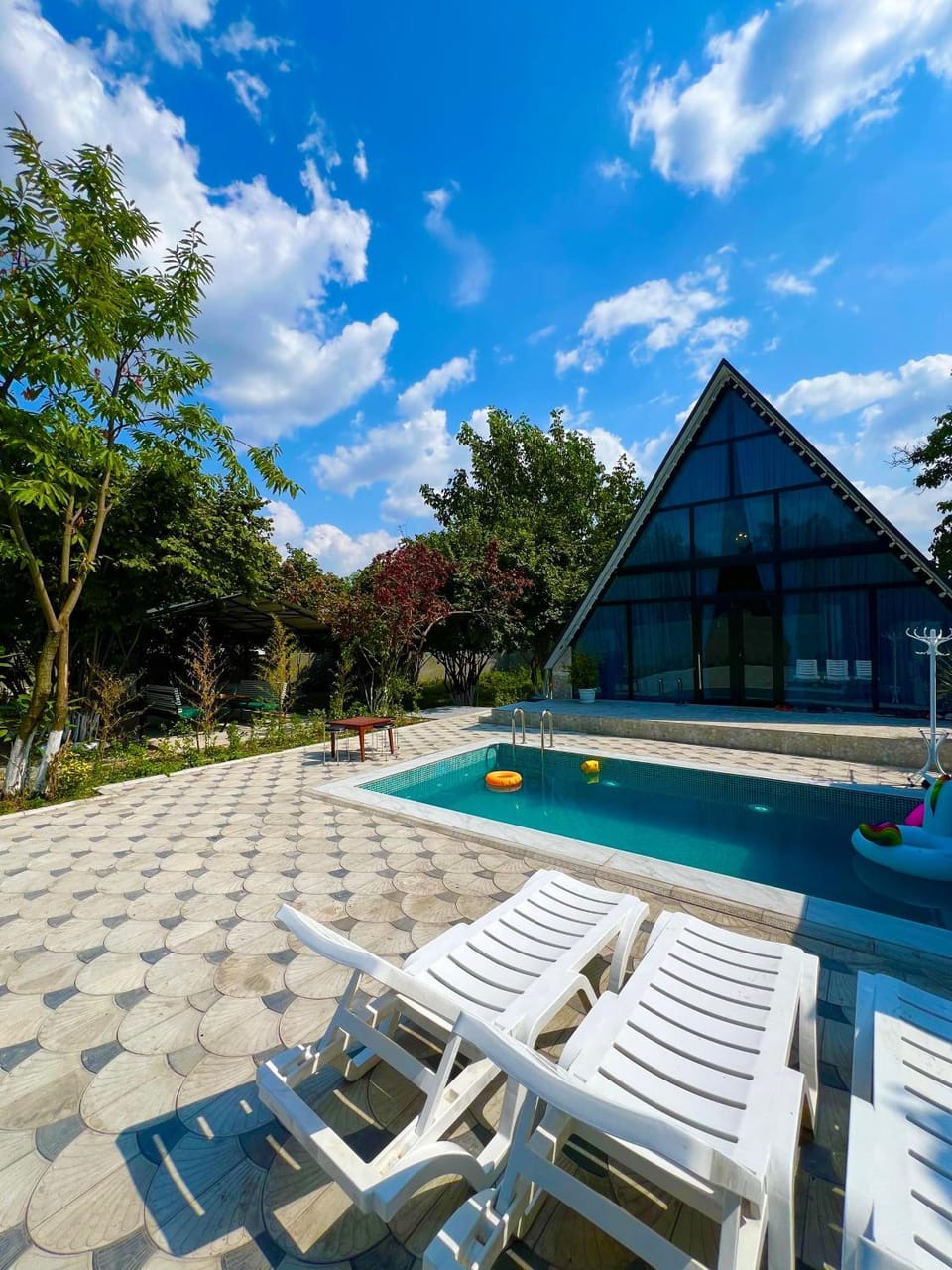 A-frame House Villa in Azerbaijan