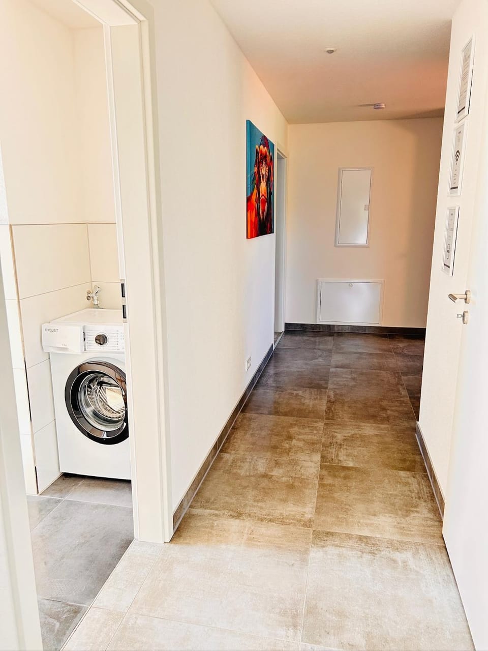 Bathroom, washing machine