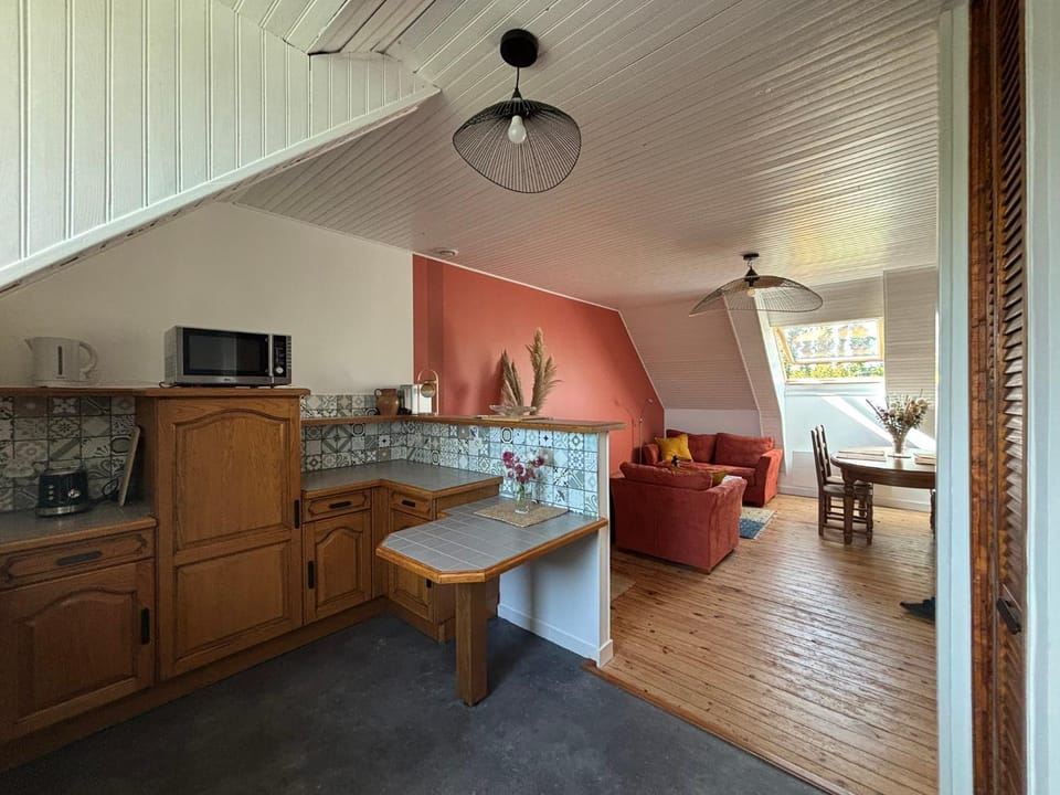 Coffee/tea facilities, oven, stove, kitchen