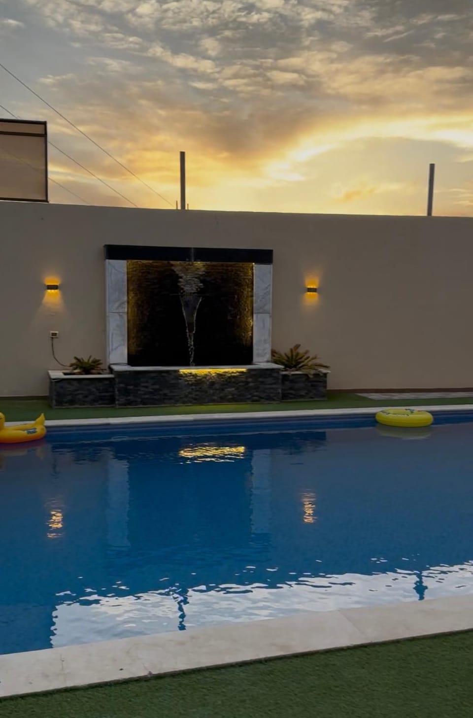 Pool view, Sunrise, Sunset