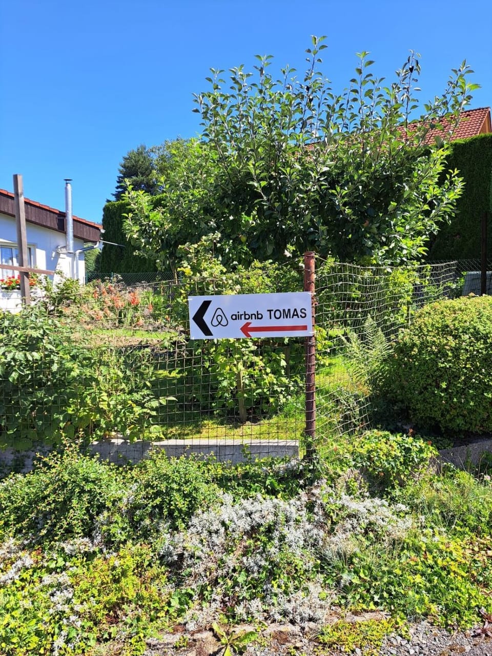 Complete living with a garden Apartment in Bavaria