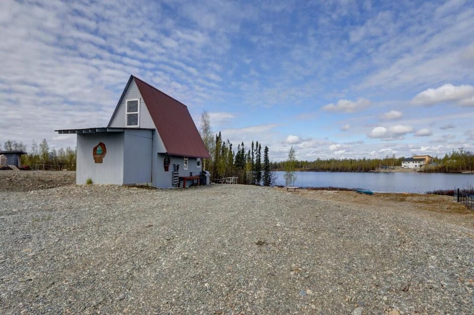 Property building, Day, Natural landscape, Lake view