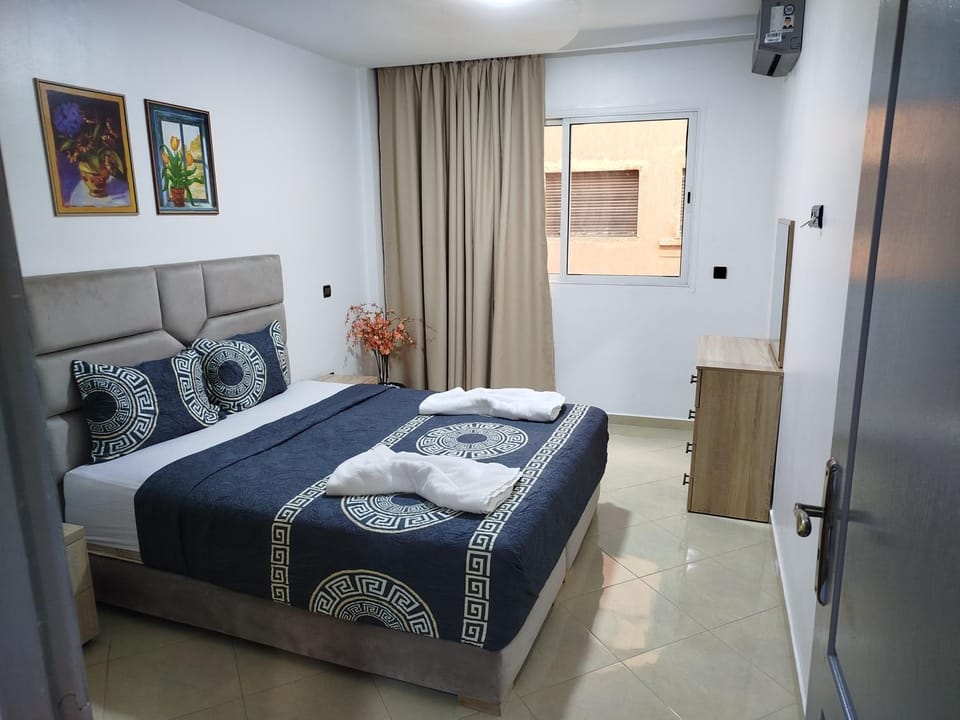 Fabuleux appartement au centre ville de Marrakech à Gueliz Gare CTM et Train Apartment in Marrakesh