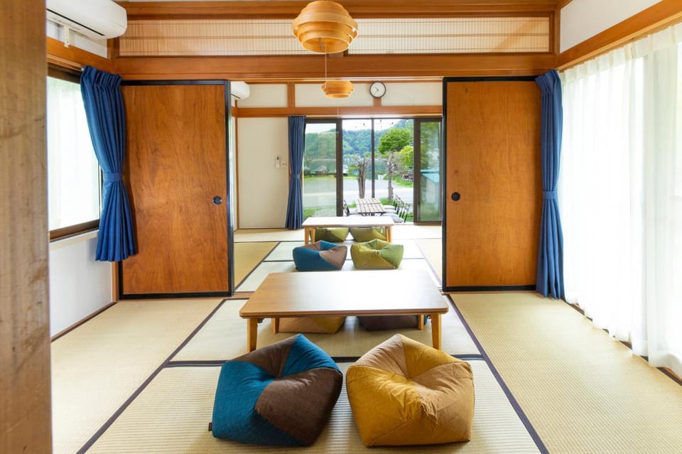 Dining area, air conditioner