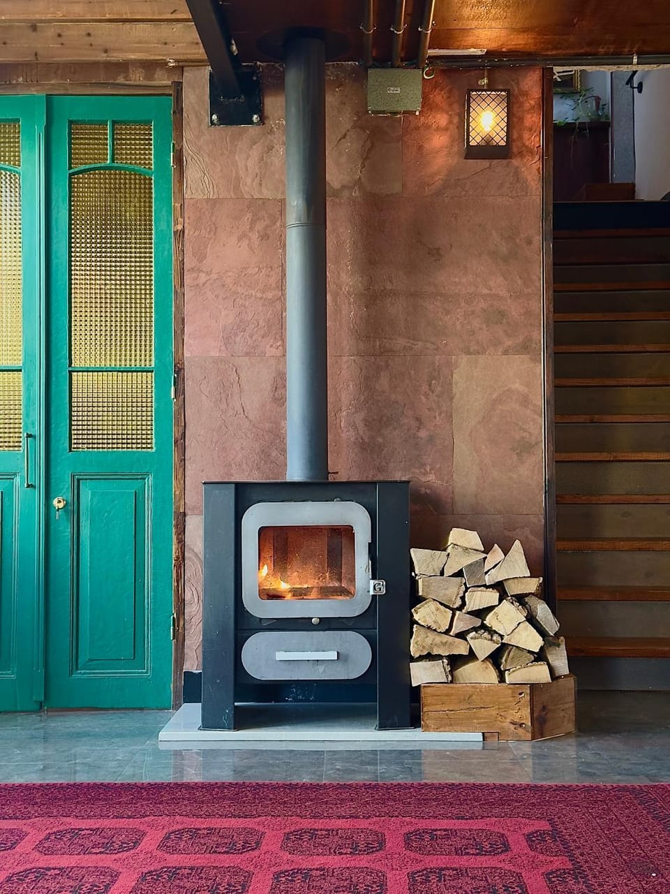 fireplace
