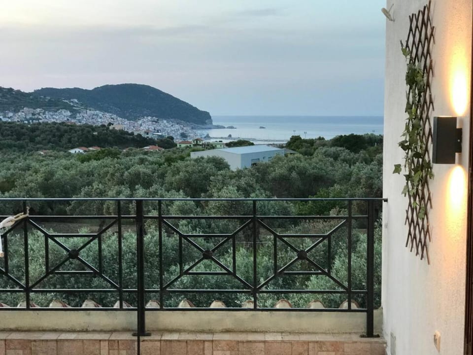 Natural landscape, View (from property/room), Balcony/Terrace, Sea view