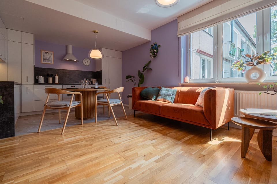 Living room, kitchen