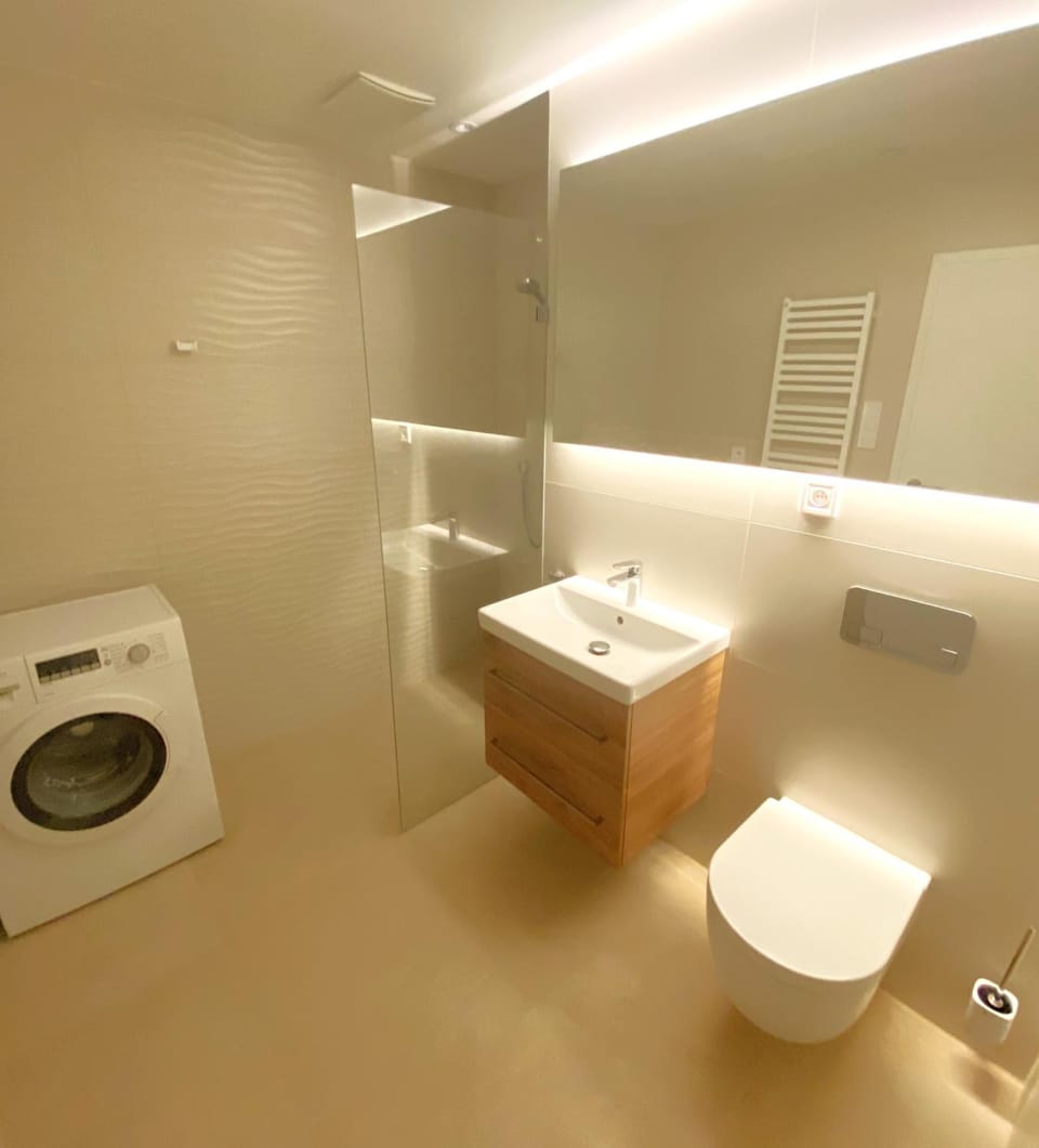 Shower, Toilet, Bathroom, washing machine