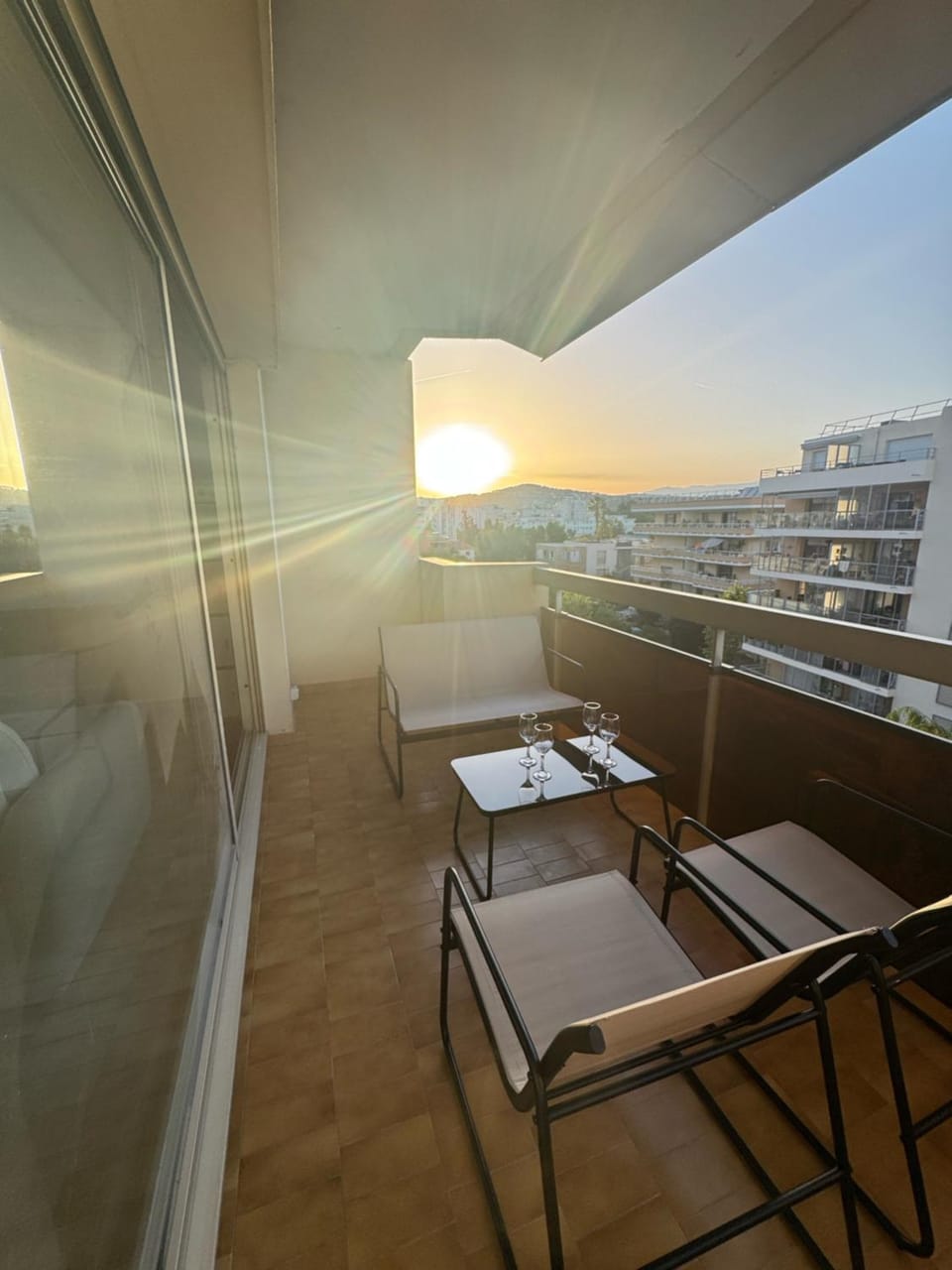 Patio, View (from property/room), Balcony/Terrace, Sunrise, Sunset