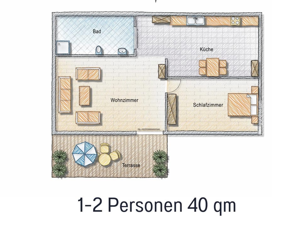 Floor plan, Text overlay