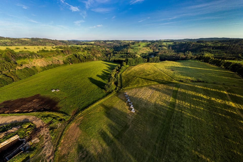 Natural landscape, Bird's eye view, Cycling