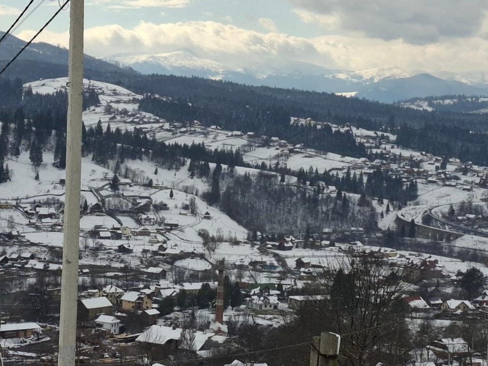 Natural landscape, Winter, Mountain view