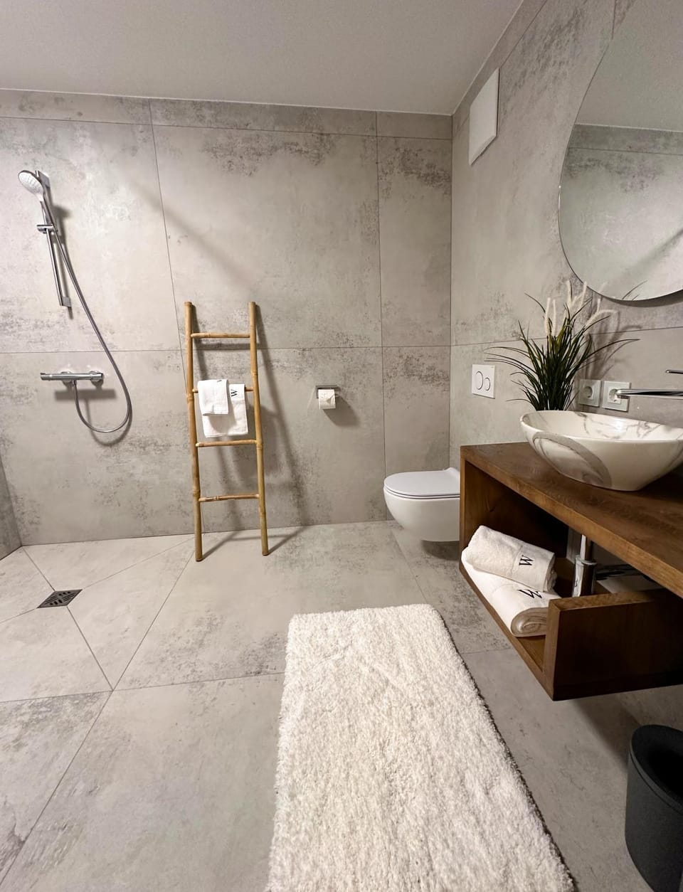 Shower, Bathroom, towels