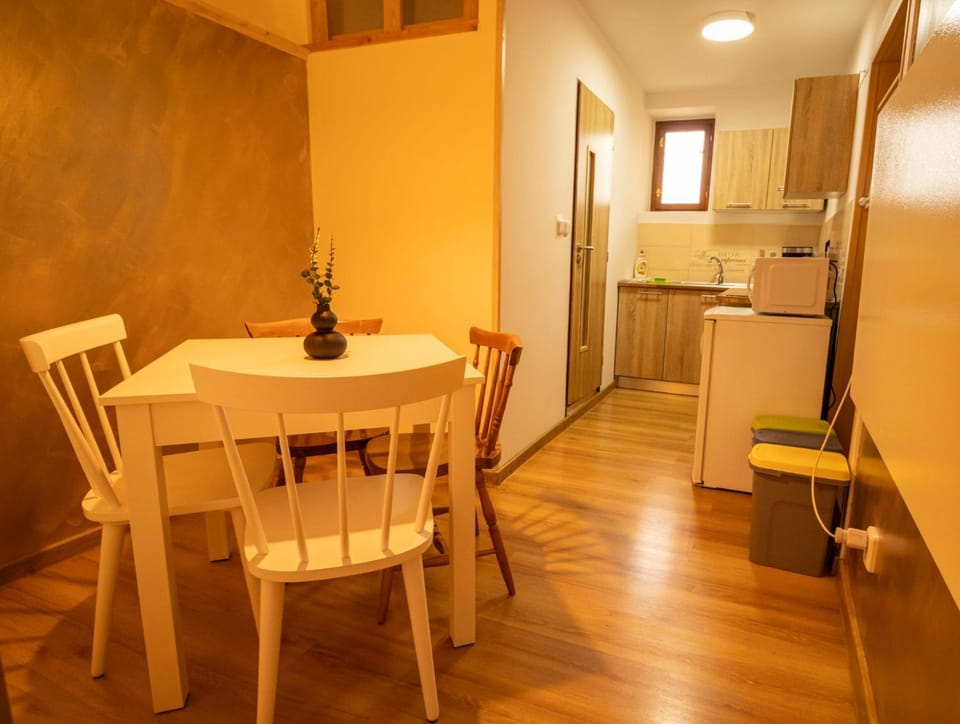 Kitchen or kitchenette, Dining area