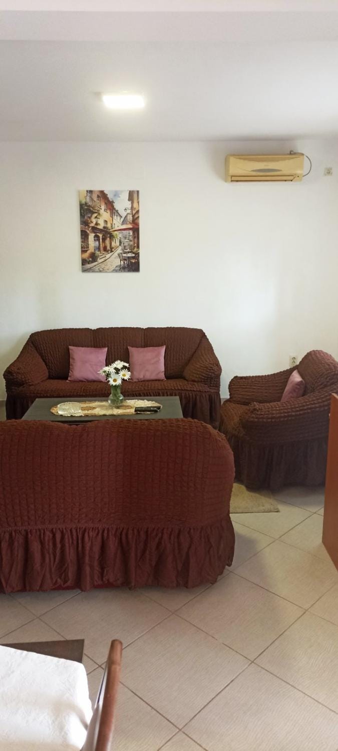 Living room, air conditioner