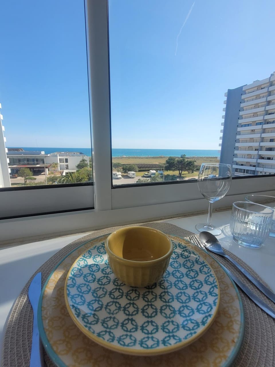 View (from property/room), Dining area, Sea view