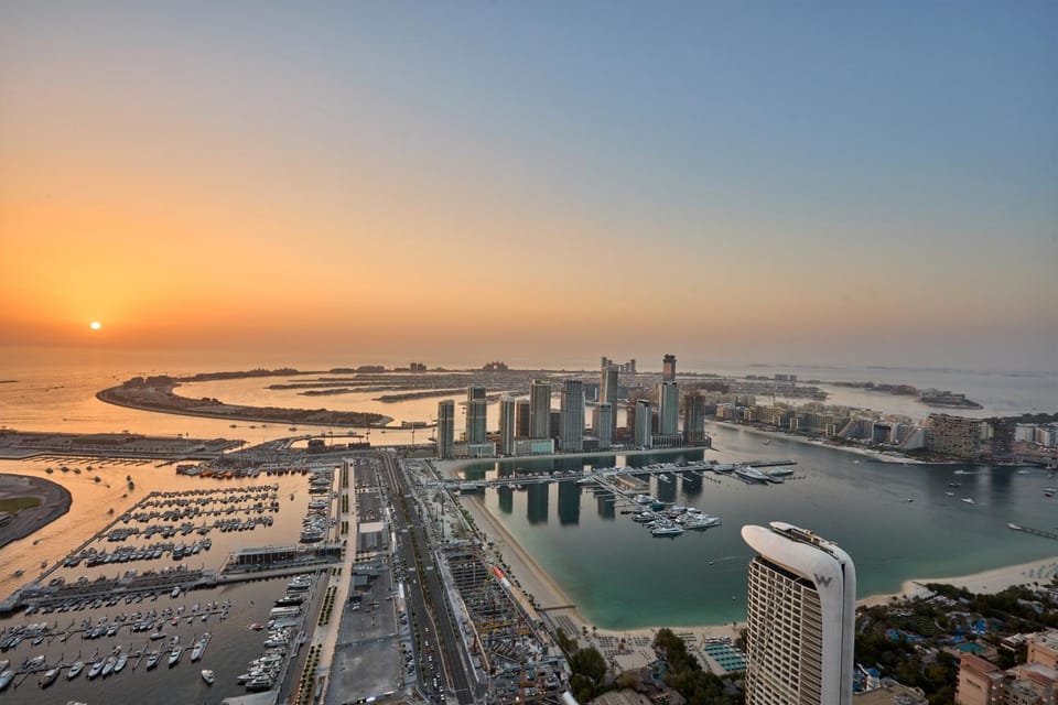 Natural landscape, Bird's eye view, City view, Sea view, Sunrise, Sunset