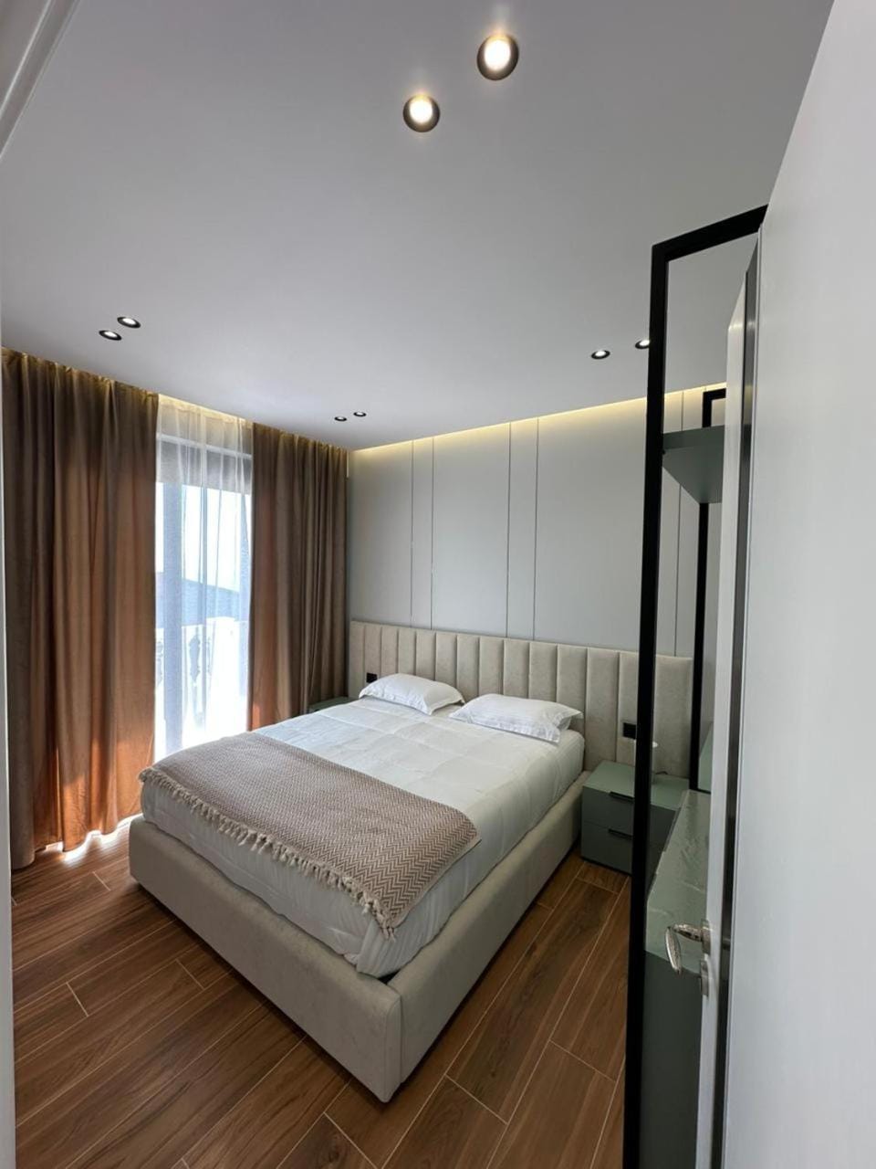 Bed, Photo of the whole room, Bedroom, wardrobe