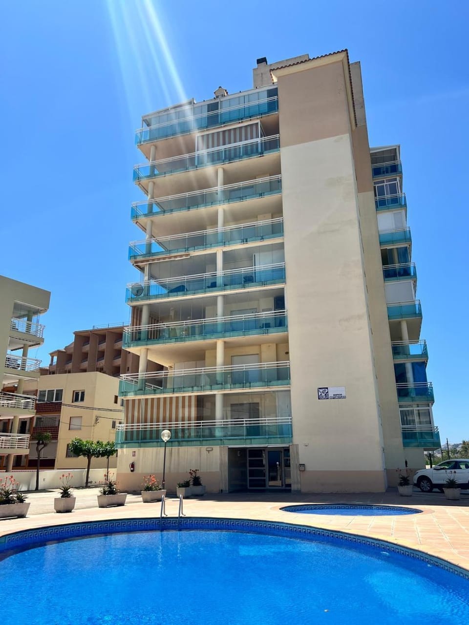 Property building, Swimming pool