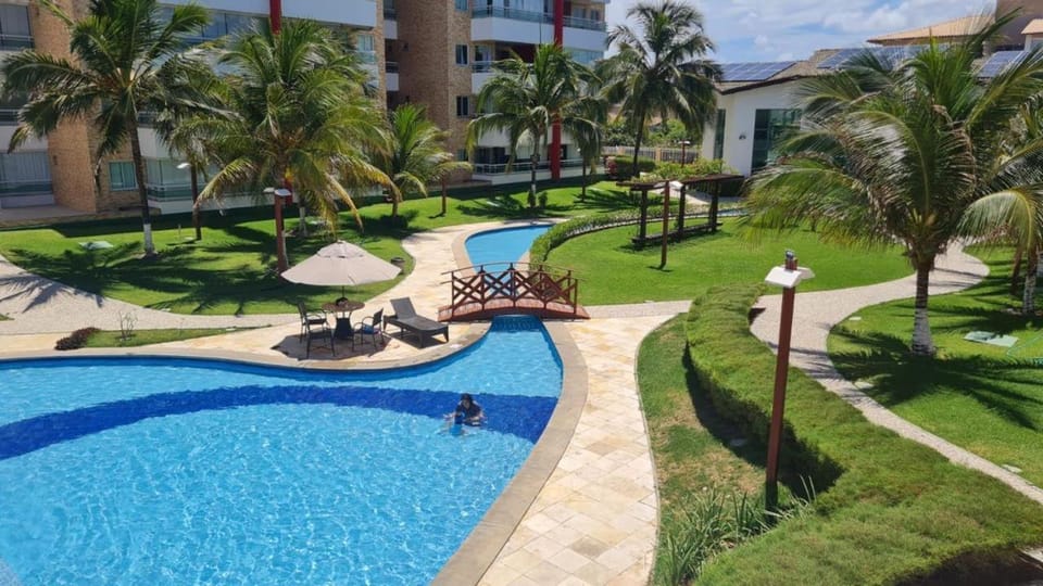 Garden, Pool view, sunbed