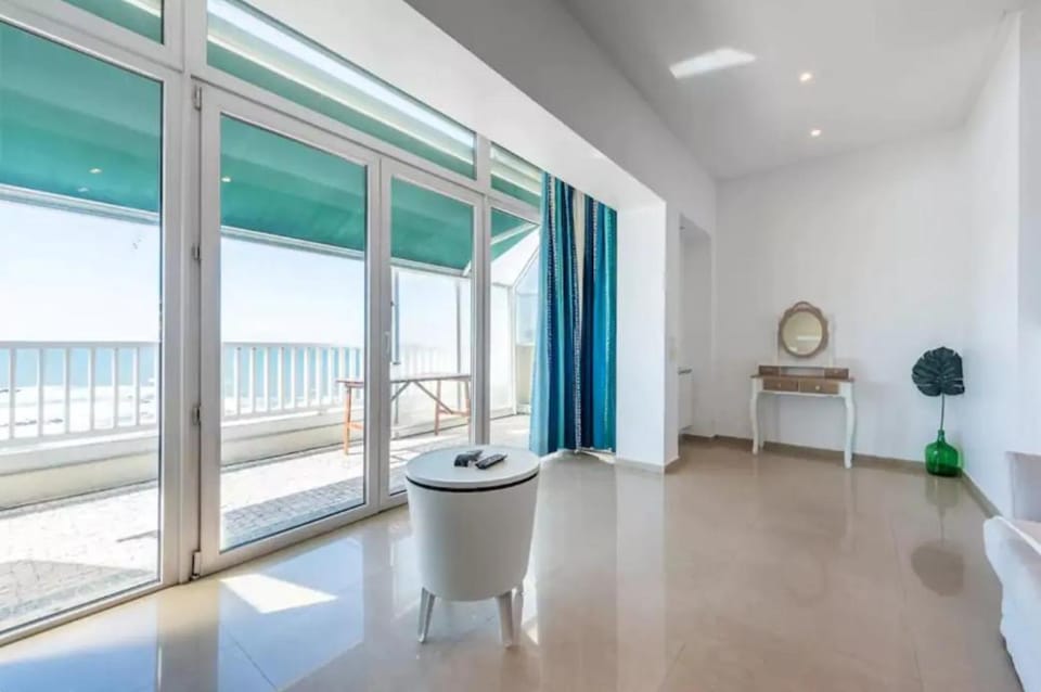 Living room, Seating area, Sea view