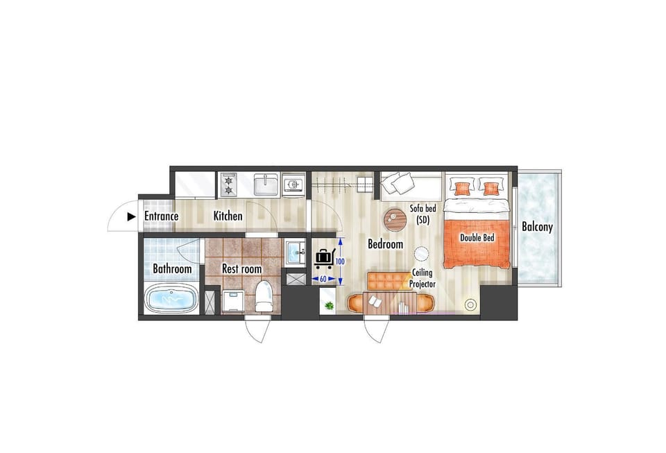 LIVCITY Kinshicho 1201 Skytree view Apartment in Japan