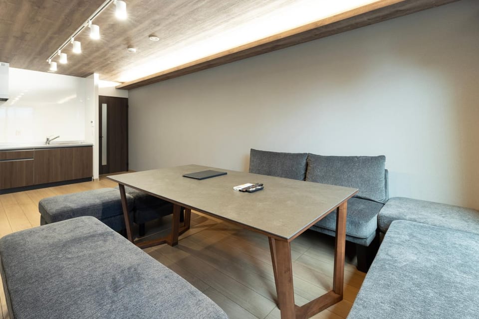 Living room, Seating area, Dining area