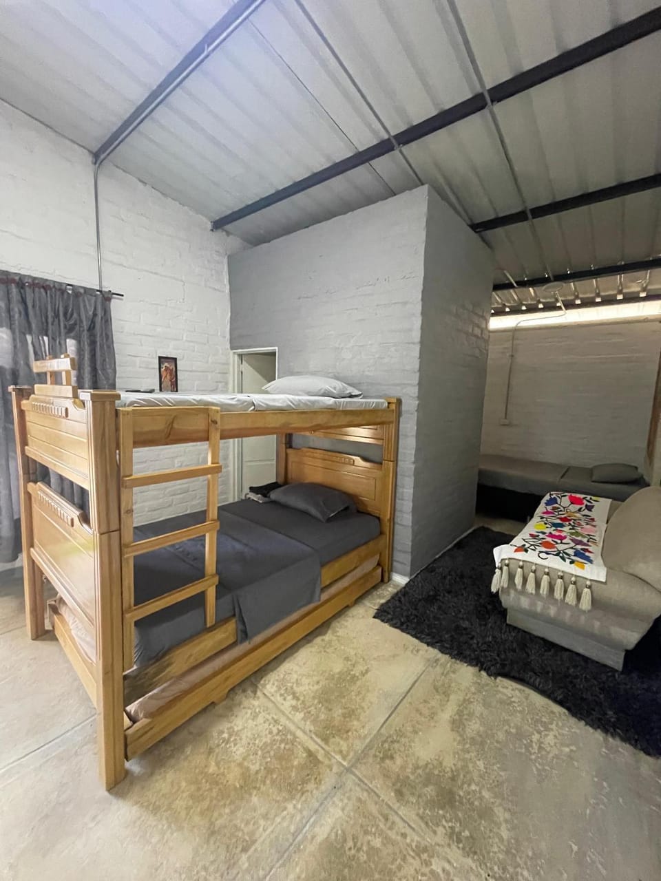 Photo of the whole room, Bedroom, bunk bed