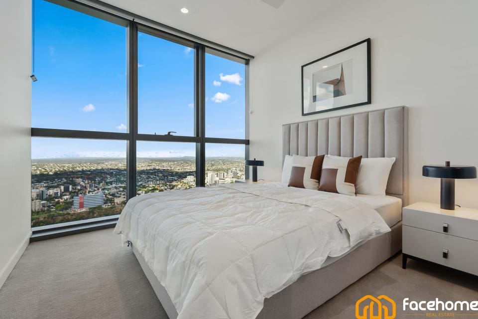 Modern Riverview Haven 1-Bedroom Getaway Apartment in Brisbane City