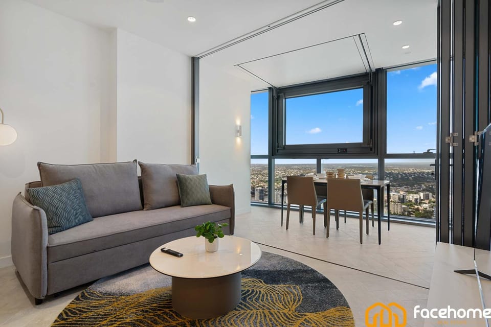 Modern Riverview Haven 1-Bedroom Getaway Apartment in Brisbane City