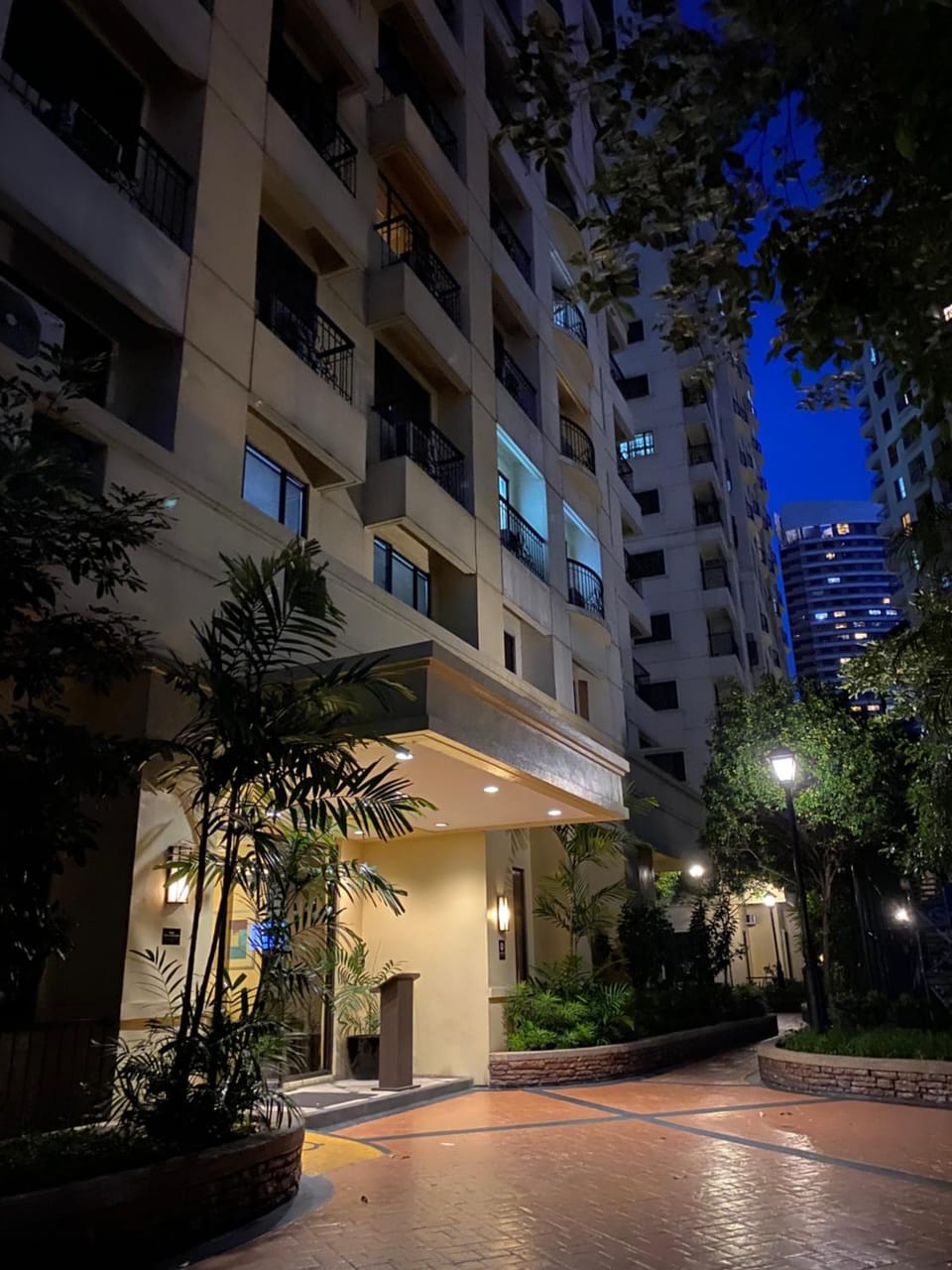 Property building, Night