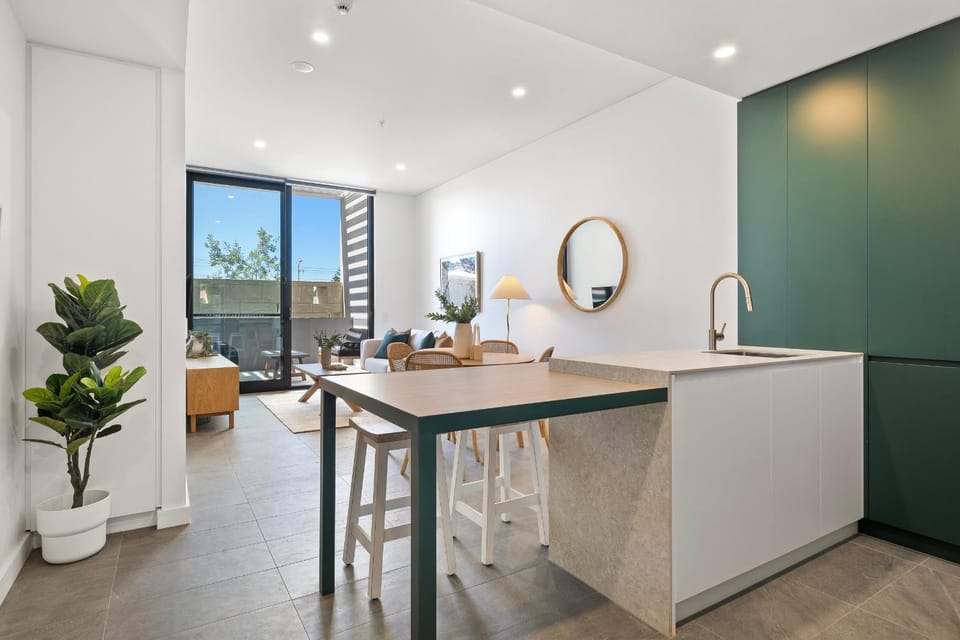 Modern Studio with Rooftop and BBQ Access Apartment in North Fremantle