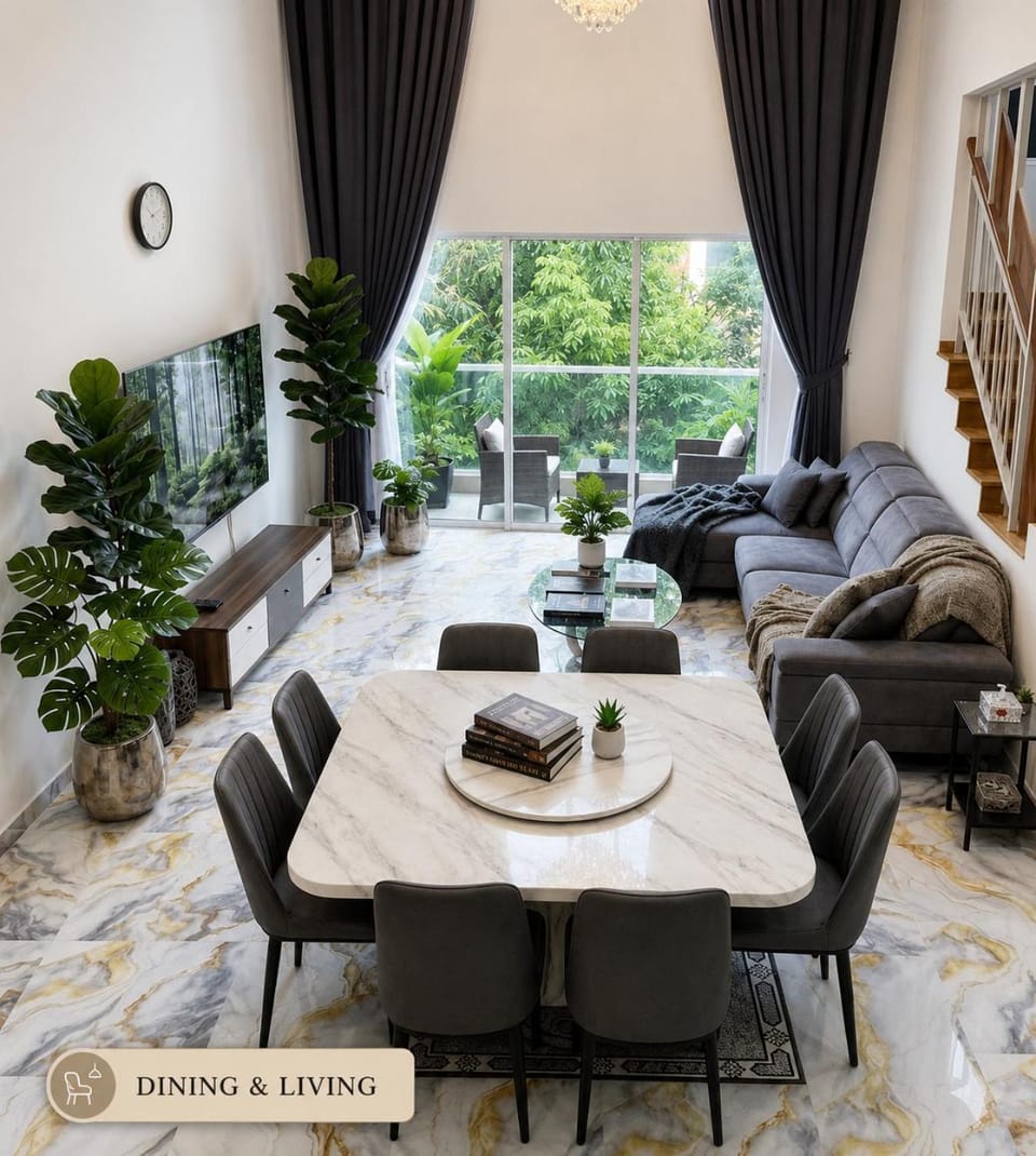 Living room, Dining area