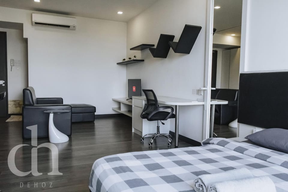 Living room, Bedroom