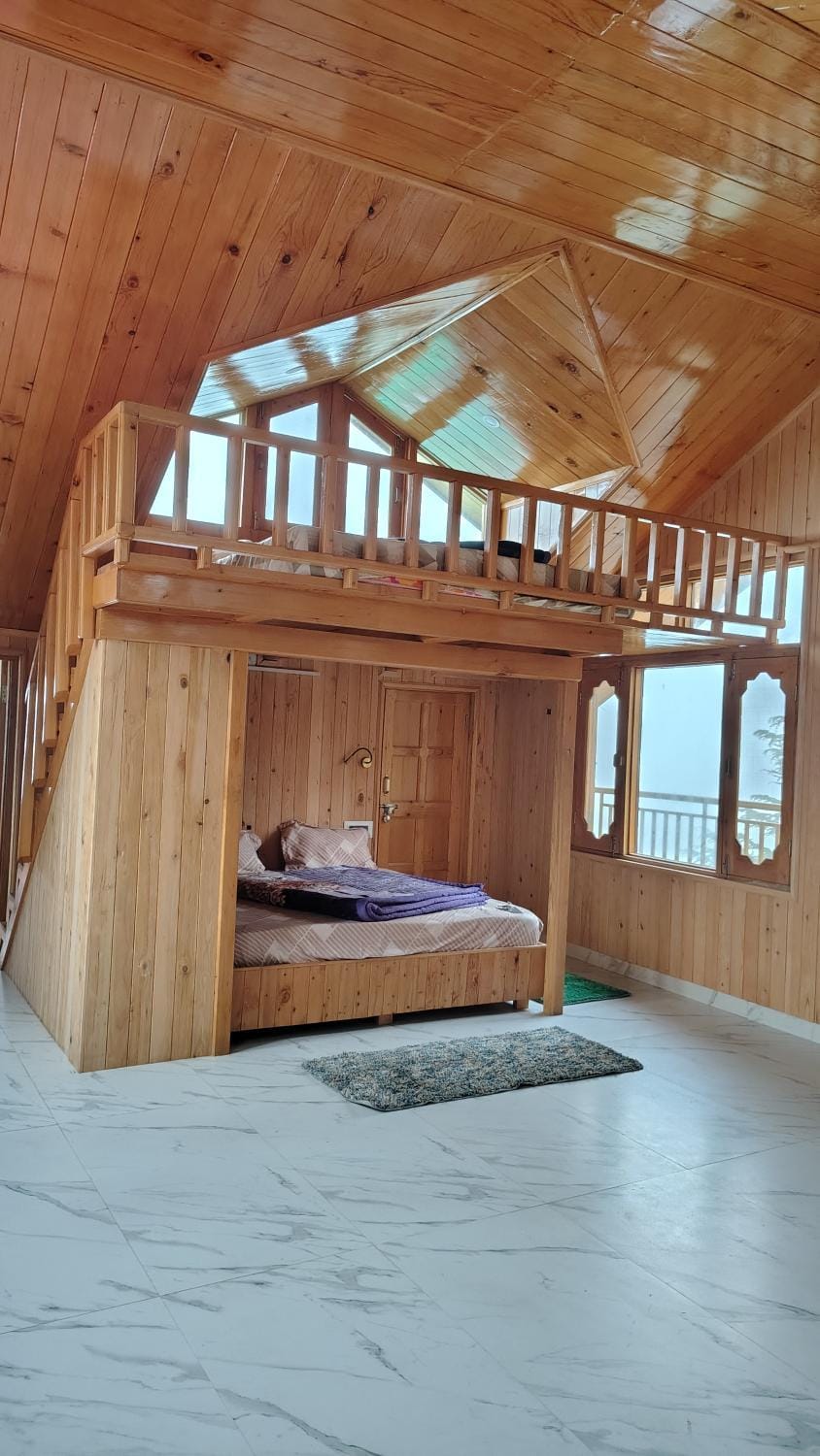 Photo of the whole room, Bedroom, bunk bed