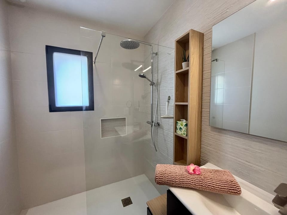 Bathroom, Living room